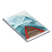 De moderne Natuur van de Waterverf ziet het wereld Notitieboek (Rechterzijde)