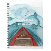 De moderne Natuur van de Waterverf ziet het wereld Notitieboek (Voorkant)