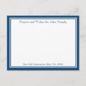 De moderne Navy Cross religieuze wensen en gebed K Briefkaart (Voorkant)