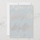 De moderne Nieuwe Datum van de Verandering van het Save The Date (Achterkant)