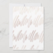 De moderne Nieuwe Datum van de Verandering van het Save The Date (Achterkant)