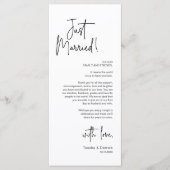 De moderne Plaatsende Binnenpartij Dank u Kaart (Voorkant)