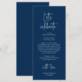 De moderne Plaatsende Binnenpartij Dank u Kaart (Voorkant / Achterkant)