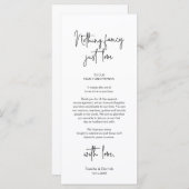 De moderne Plaatsende Binnenpartij Dank u Kaart (Voorkant / Achterkant)