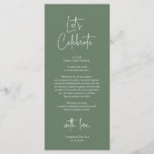 De moderne Plaatsende Binnenpartij Dank u Kaart (Voorkant)