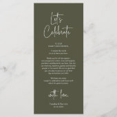 De moderne Plaatsende Binnenpartij Dank u Kaart (Voorkant)