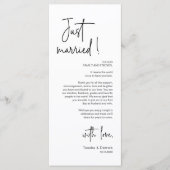 De moderne Plaatsende Binnenpartij Dank u Kaart (Voorkant)