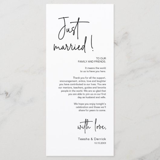 De moderne Plaatsende Binnenpartij Dank u Kaart (Voorkant)