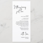 De moderne Plaatsende Binnenpartij Dank u Kaart (Voorkant)