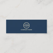 De moderne Professionele 2 kleuren voegen uw logo Mini Visitekaartje (Achterkant)