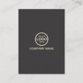 De moderne Professionele 2 kleuren voegen uw logo  Visitekaartje (Achterkant)