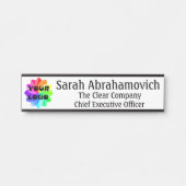 De moderne Professionele Kantoor ondertekent Uw Lo Deurbordje (Voorkant)