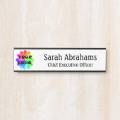 De moderne Professionele Kantoor ondertekent Uw Lo Deurbordje (Voorkant)