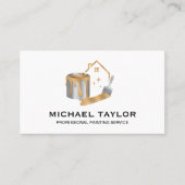 De moderne Professionele Schilderijdienst Visitekaartje (Voorkant)