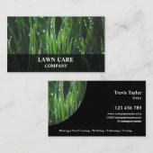 De moderne professionele werf Busin voor landschap Visitekaartje (Voorkant / Achterkant)