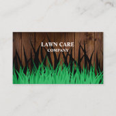 De moderne professionele werf Busin voor landschap Visitekaartje (Voorkant)