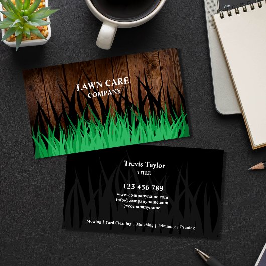 De moderne professionele werf Busin voor landschap Visitekaartje