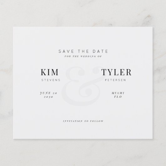 De moderne QR CODE bruiloft van de begroting spare (Voorkant)