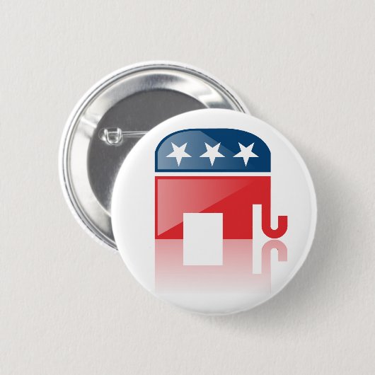 De moderne Republikeinse Button (Voorkant /achterkant)