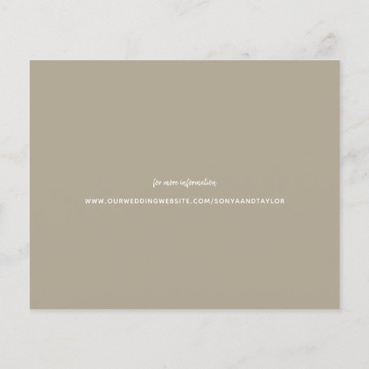 De moderne Sjabloon van de Berichten van de Foto s Flyer (Achterkant)