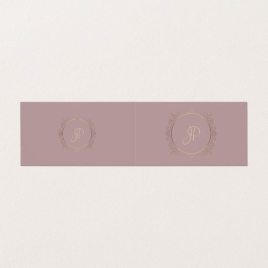 De Moderne Sjabloon van het Ontwerp van het Manusc Visitekaartje (Buitenkant ongevouwen)