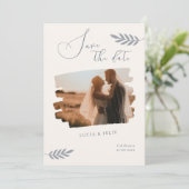 De moderne Steekproefbladeren Foto bewaren de datu Kaart (Staand voorkant)