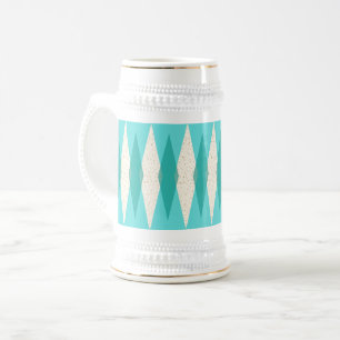 De Moderne Stenen bierkroes Argyle van het midden Bierpul