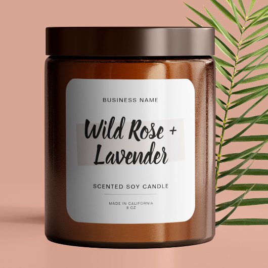 De moderne Sticker van het Pakket van de kaarsen v