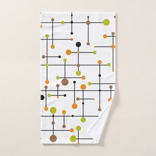 De moderne tijd uit de midden eeuw bad handdoek (Handdoek)