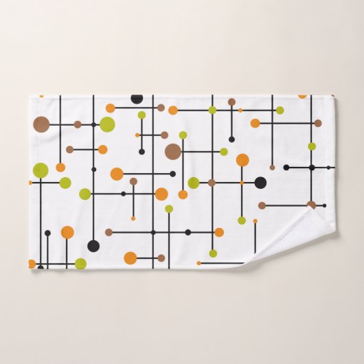 De moderne tijd uit de midden eeuw  bad handdoek (Handdoek)