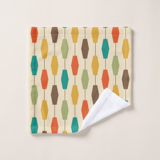 De moderne tijd uit de midden eeuw bad handdoek (Wasdoekje)