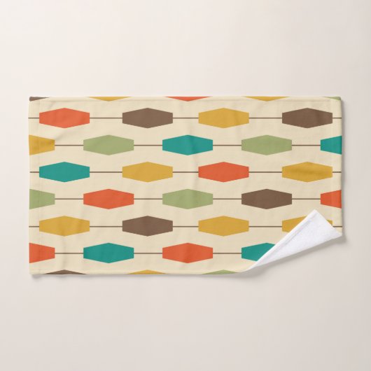 De moderne tijd uit de midden eeuw  bad handdoek (Handdoek)