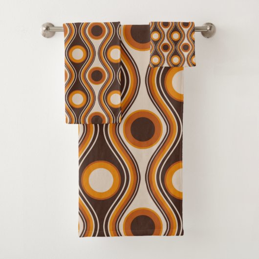 De moderne tijd uit de midden eeuw bad handdoek (Insitu)