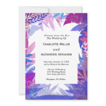 De moderne Tropische Waterverf van het huwelijk ve