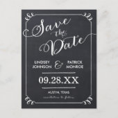 De Moderne Typografie van het Manuscript van het C Aankondigingskaart (Voorkant)