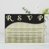 De moderne Uitnodiging van de Golf van het Ontwerp (Staand voorkant)