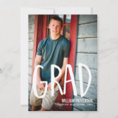 De moderne Uitnodiging van de Partij van de Gradua (Voorkant)