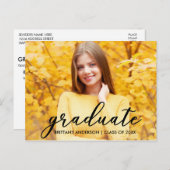 De Moderne Uitnodiging van de Partij van de Gradua (Voorkant / Achterkant)