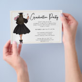 De Moderne Uitnodiging van de Partij van de Gradua Flyer (Hand)