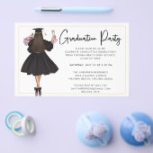De Moderne Uitnodiging van de Partij van de Gradua Flyer (Enkel)