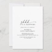 De moderne Uitnodiging van de Partij van de Ondern (Voorkant)