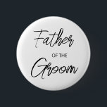De moderne Vader van het Manuscript van de Borstel Ronde Button 5,7 Cm<br><div class="desc">Het moderne en elegante ontwerp drukt de Vader van het Manuscript van de Borstel van de Groom knoop van de Partij van het Vrijgezellenfeest af die met jouw tekst kan worden aangepast. Klik op de knop "Aanpassen" en gebruik onze ontwerptool om deze sjabloon te wijzigen. Bekijk de grafische kunstontwerpopslag voor...</div>
