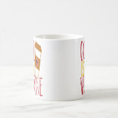 De moderne Valentijn liefde Koffiemok (Center)