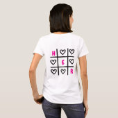 De moderne Valentijnsdag T-shirt (Achterkant volledig)