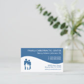 De moderne Visitekaartjes van de Chiropraktijk van (Staand voorkant)