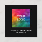 De moderne Visitekaartjes voegen hier toe uploaden (Voorkant)