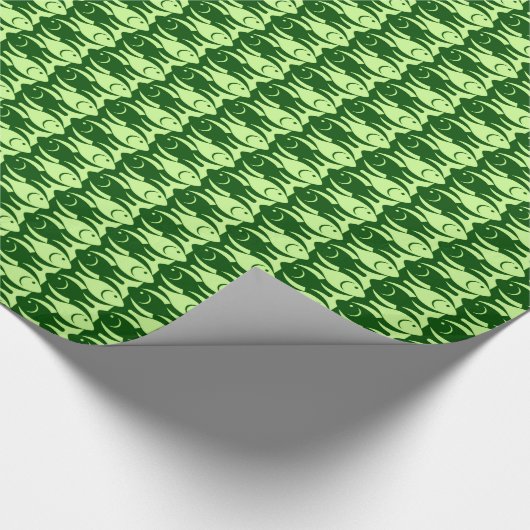 De Moderne vissen van het midden van de eeuw, Cadeaupapier (Hoek)