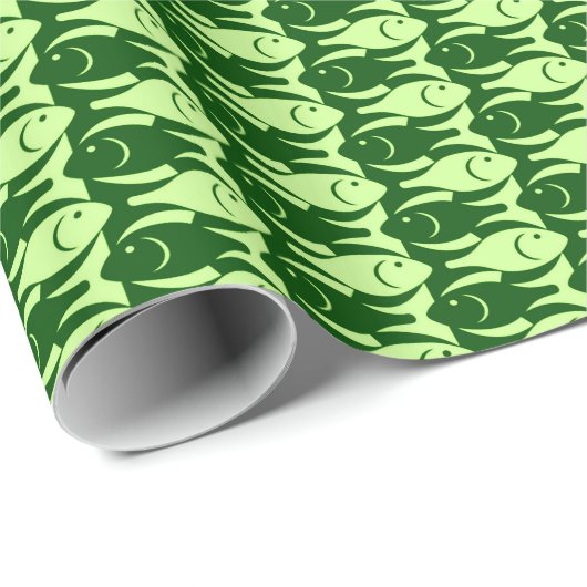 De Moderne vissen van het midden van de eeuw, Cadeaupapier (Rol Hoek)