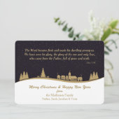 De Moderne Vlakte van het Christelijke van het Feestdagenkaart (Staand voorkant)