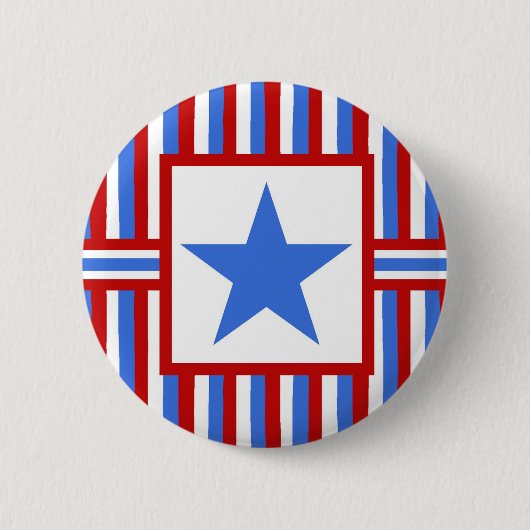 De moderne Volks Amerikaanse Patriottische Button (Voorkant)